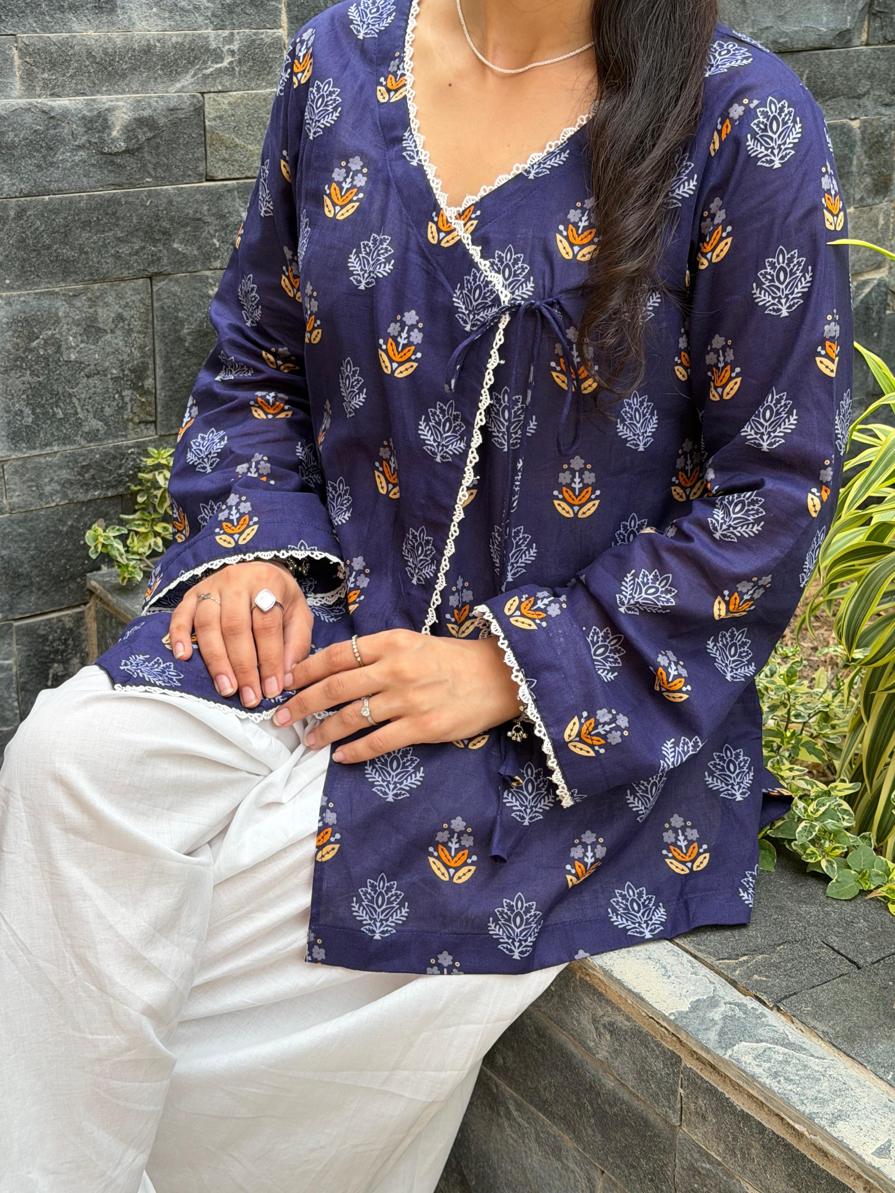 Afreen wrap Kurti
