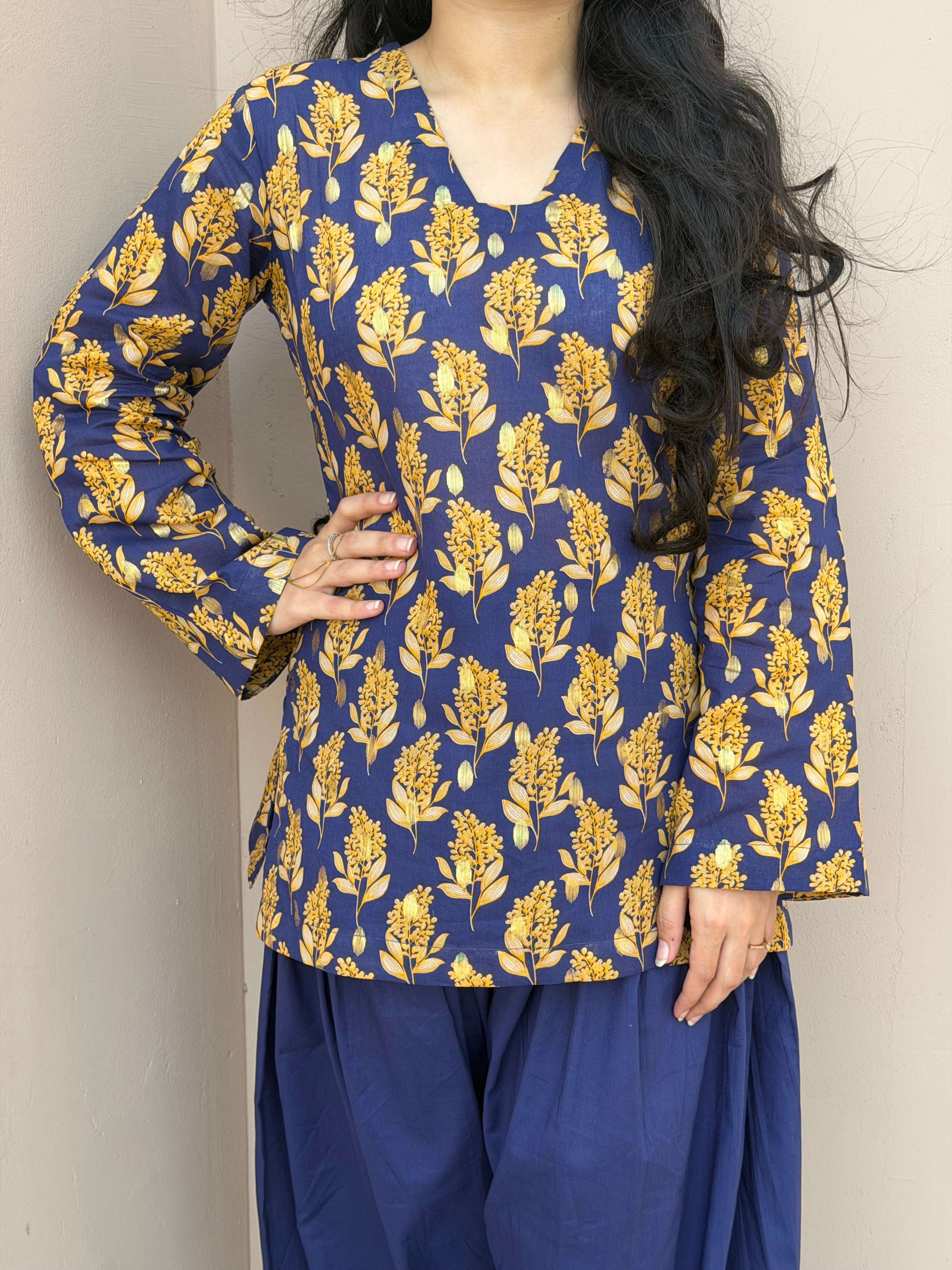 Inaya Kurti with Farshi Salwar Set
